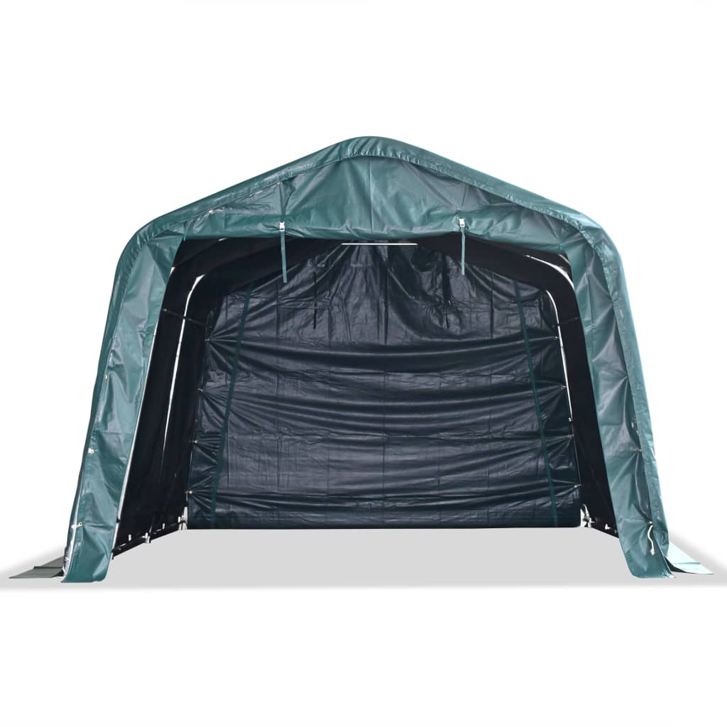 Tenda dal vivo staccabile verde verde scuro 550 g/m² 3.3x4,8 m