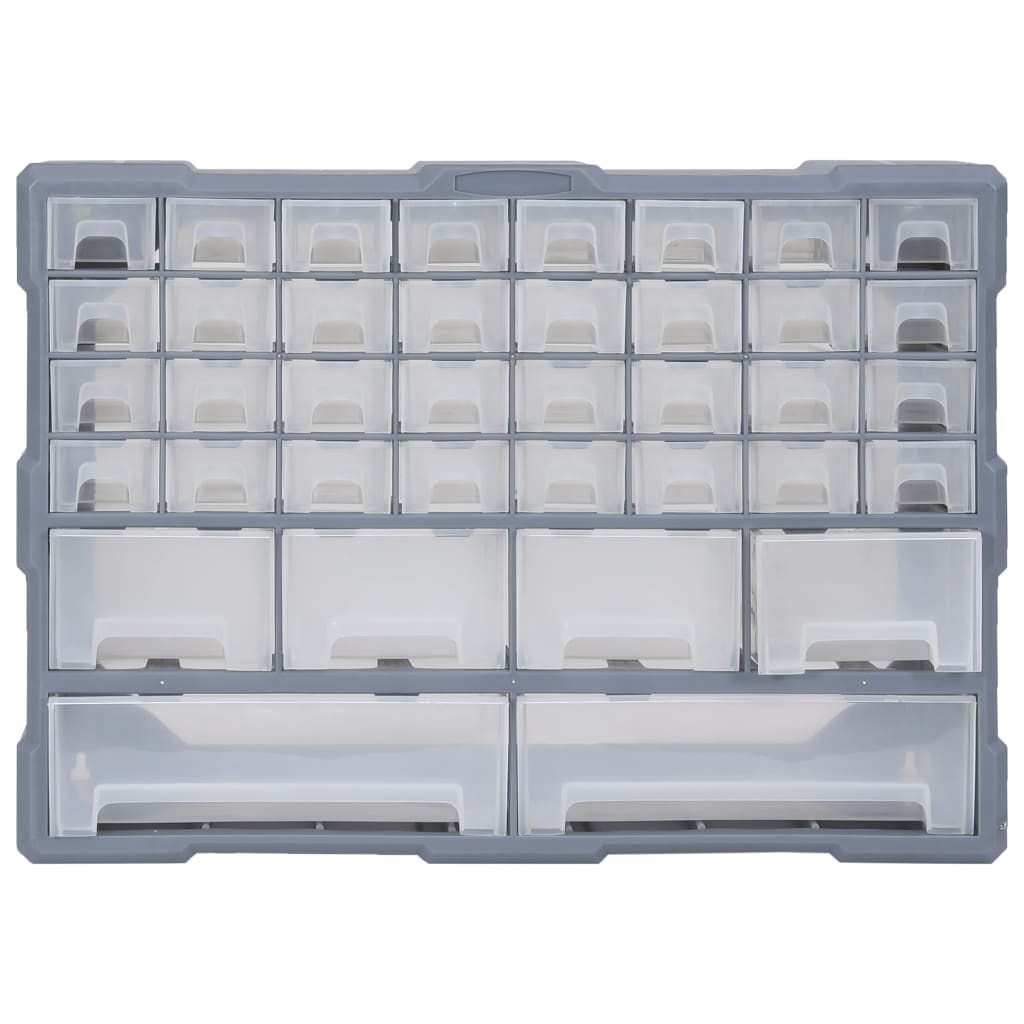 Organizador multicajones con 38 cajones 52x16x37,5 cm vidaXL