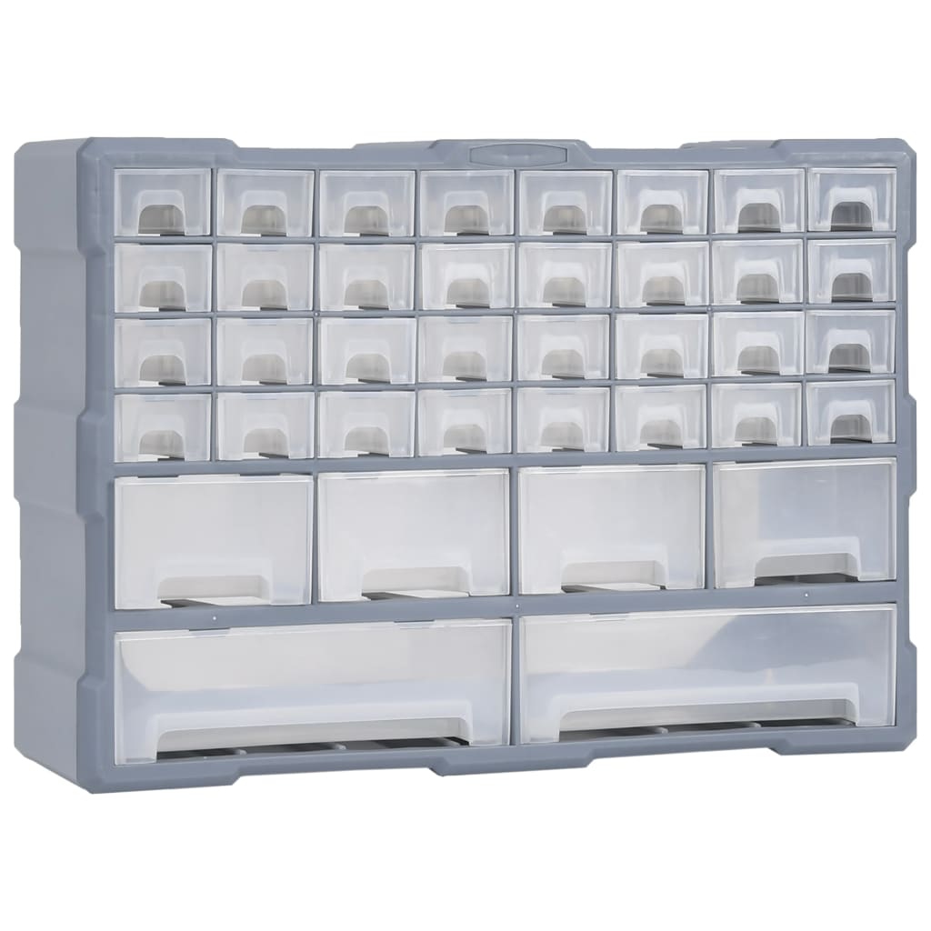 Vetonek Organizador multicajones con 38 cajones 52x16x37,5 cm