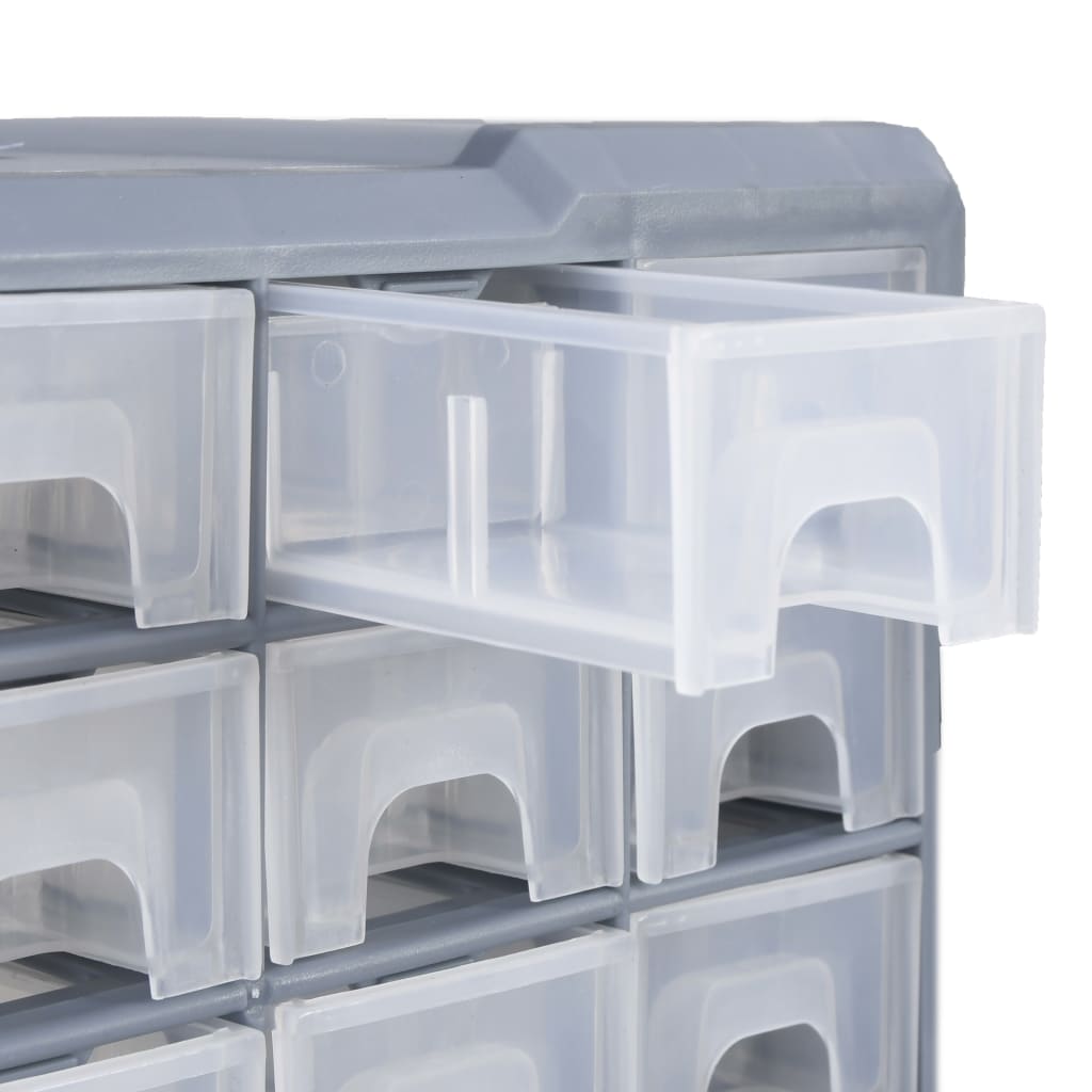 Organizador multicajones con 38 cajones 52x16x37,5 cm vidaXL