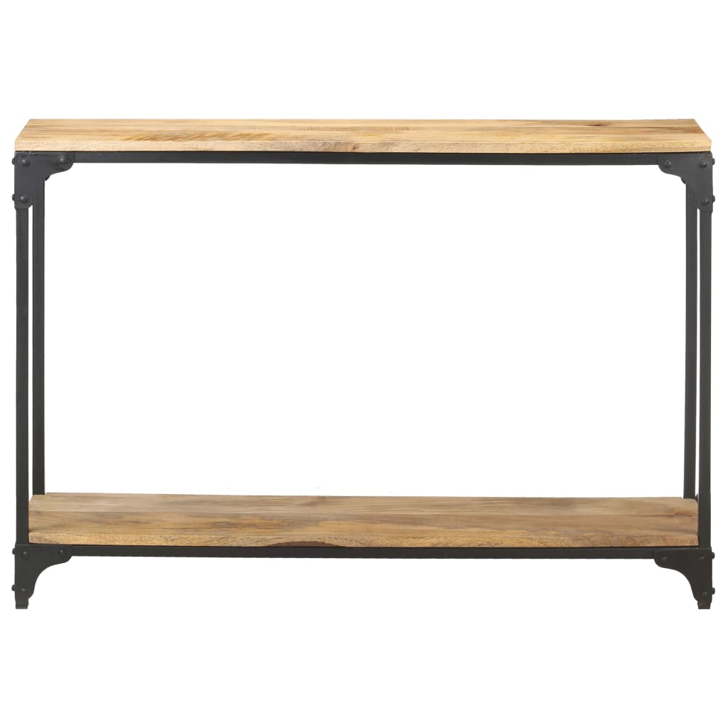 Mesa consola de madera maciza de mango 110x30x75 cm - Vetonek