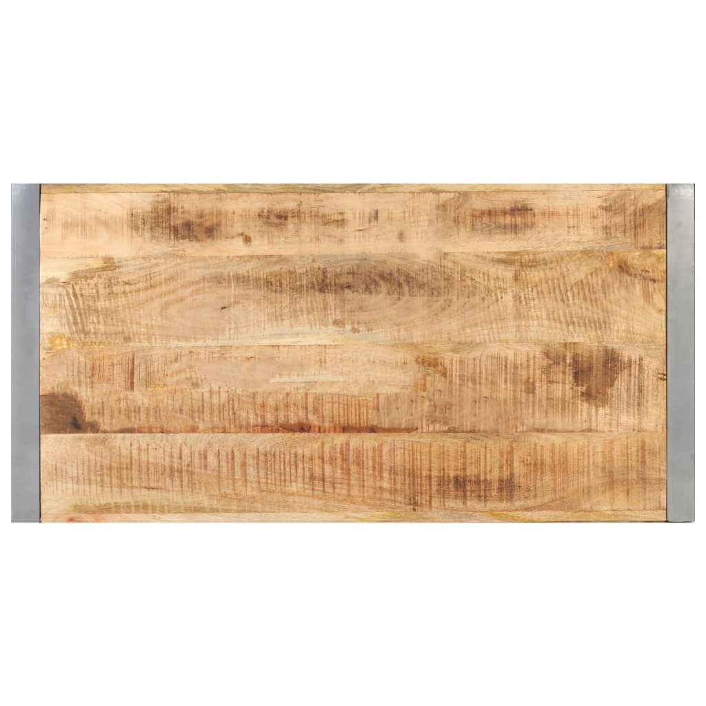 Tableau central en bois rugueux 120x60x40 cm