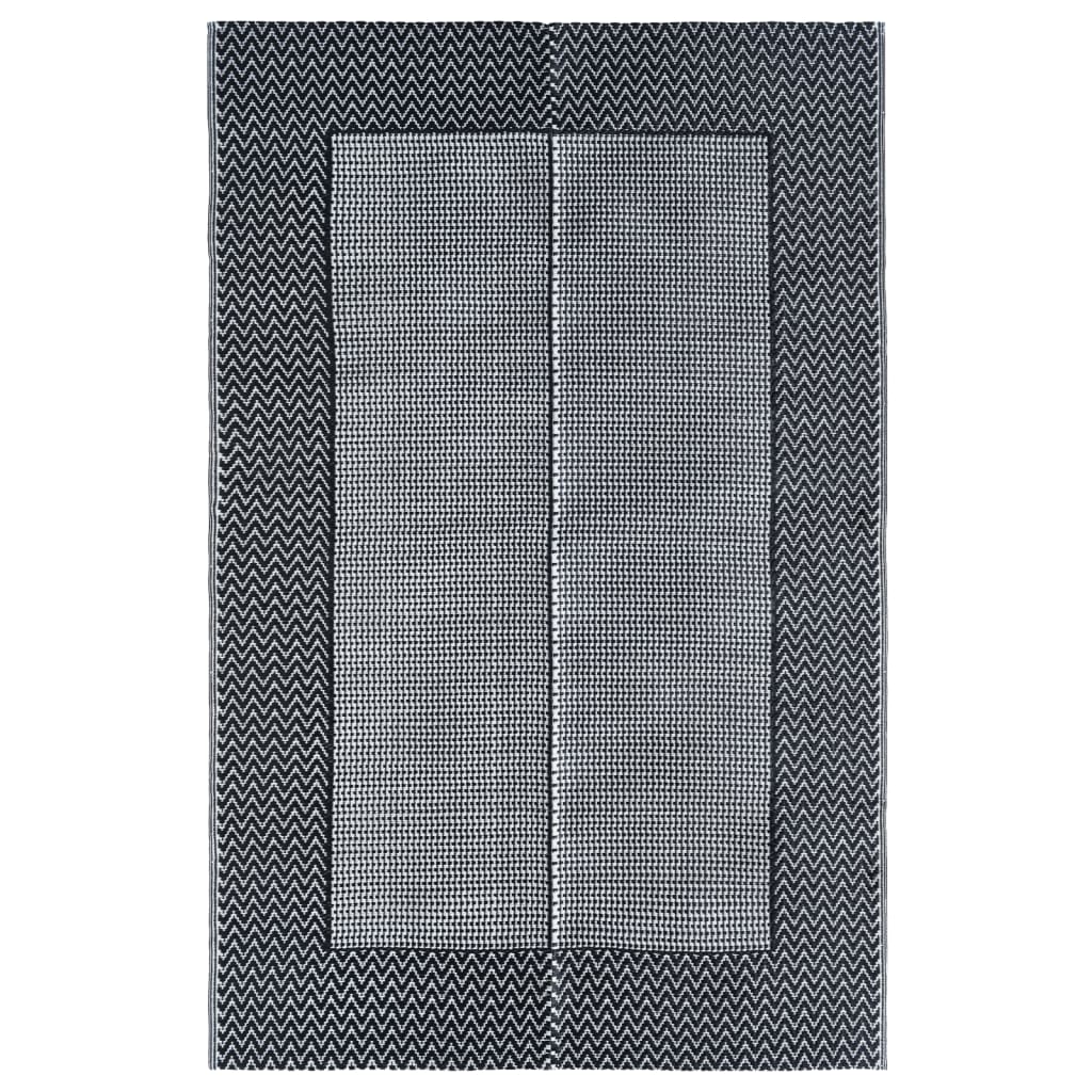Alfombra exterior arakil pp gris 160x230 cm v4115 Vetonek