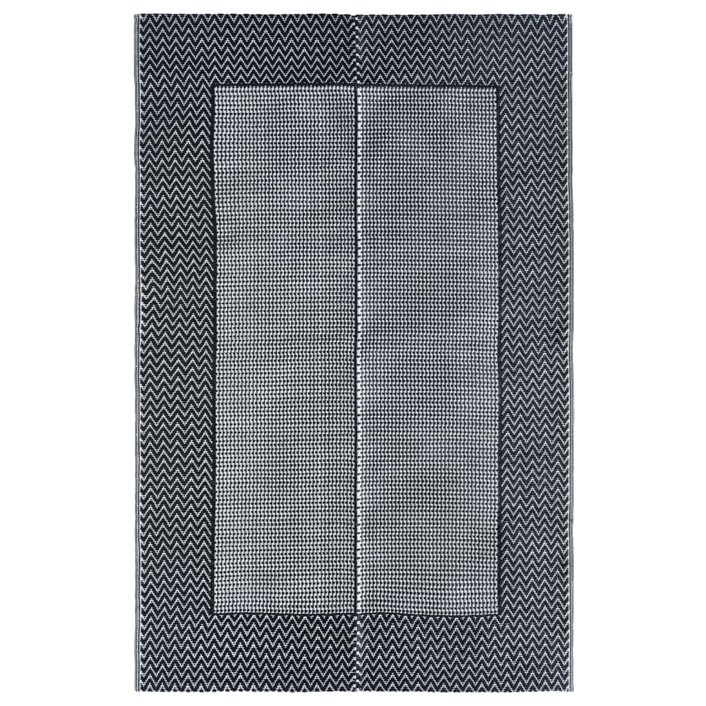 Vetonek Alfombra de exterior PP gris 160x230 cm