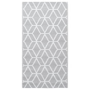 Alfombra exterior arakil pp gris 160x230 cm v4191 Vetonek