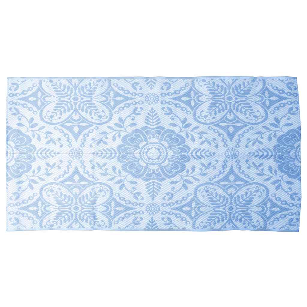 Alfombra exterior arakil azul bebe 160x230 cm pp v4511 Vetonek