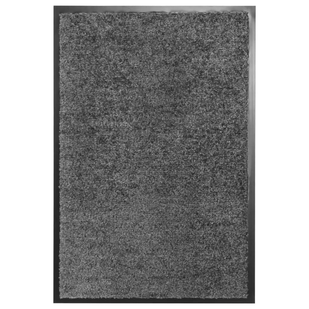 Vetonek Felpudo lavable gris antracita 40x60 cm