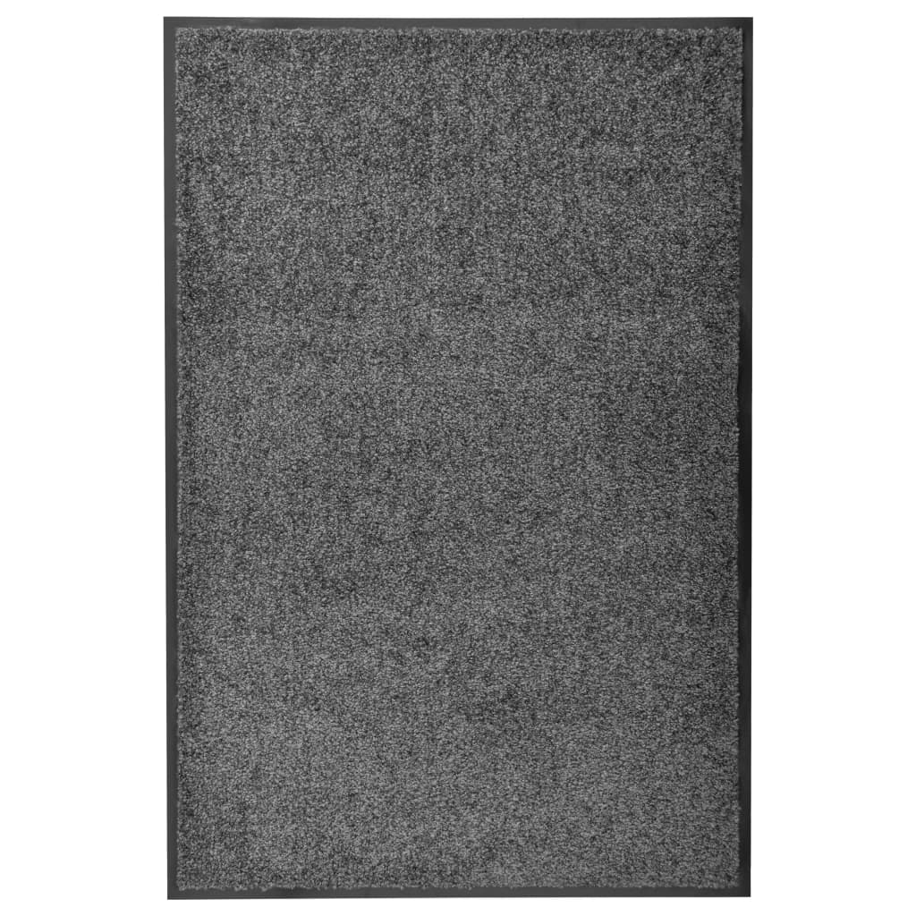 Vetonek Felpudo lavable gris antracita 60x90 cm