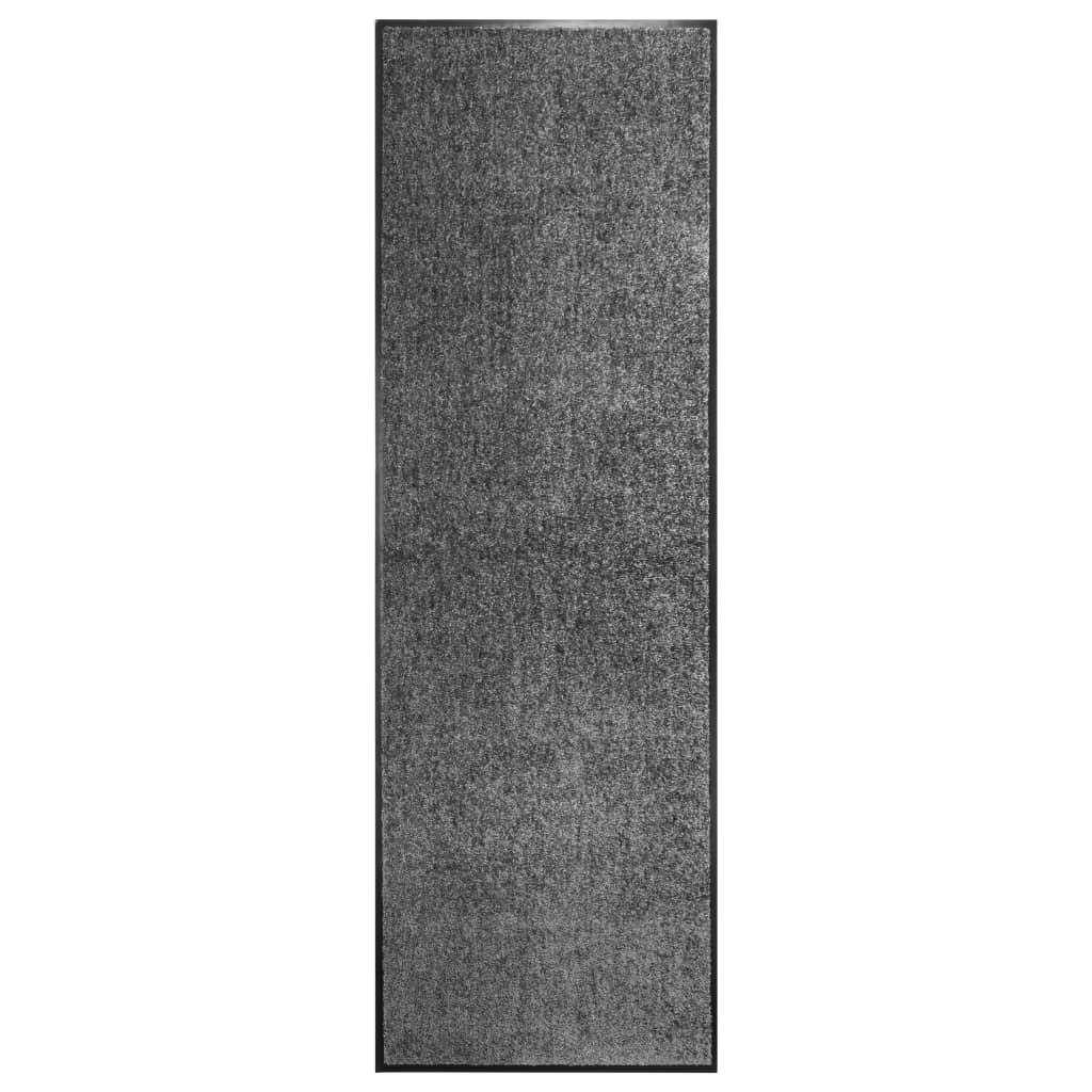 Vetonek Felpudo lavable gris antracita 60x180 cm