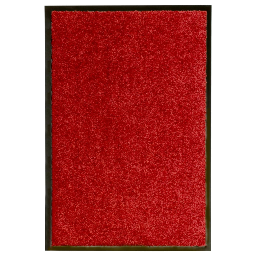 Vetonek Felpudo lavable rojo 40x60 cm