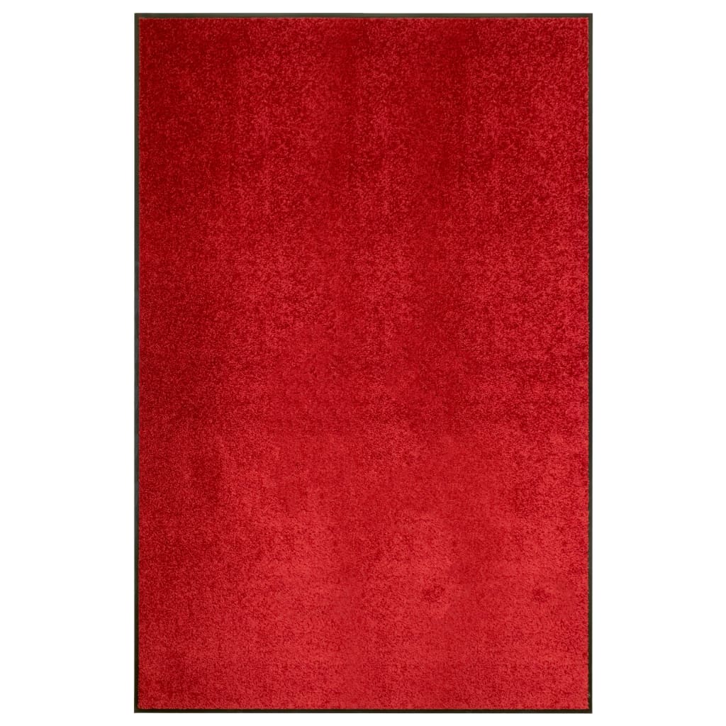 Vetonek Felpudo lavable rojo 120x180 cm