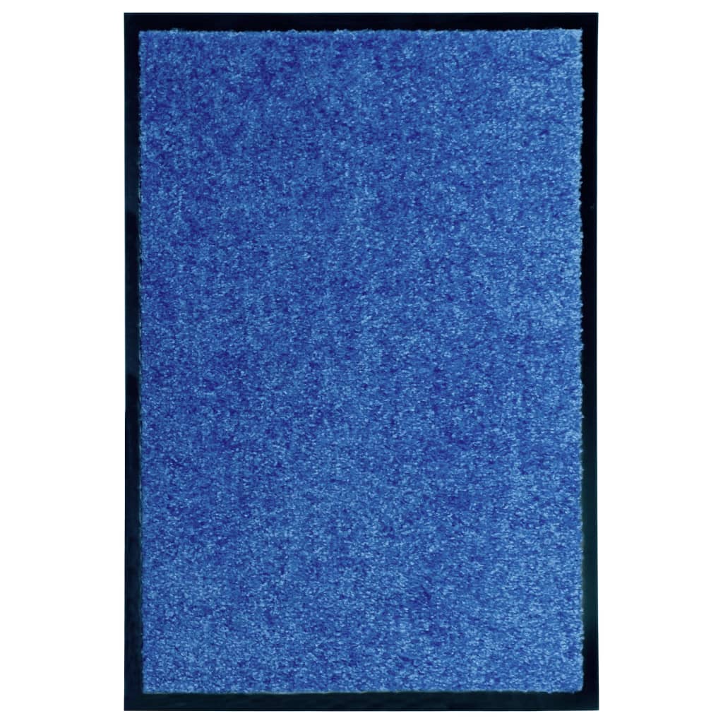 Vetonek Felpudo lavable azul 40x60 cm