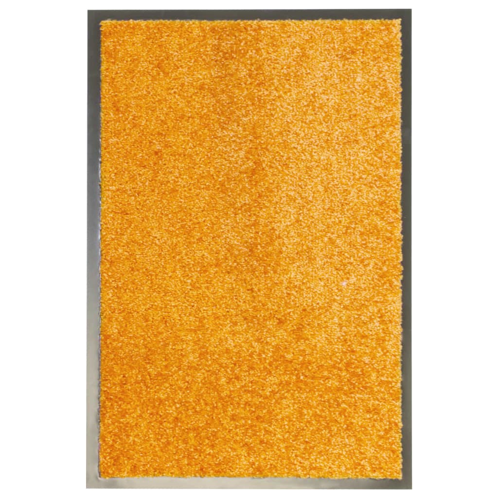 Vetonek Felpudo lavable naranja 40x60 cm