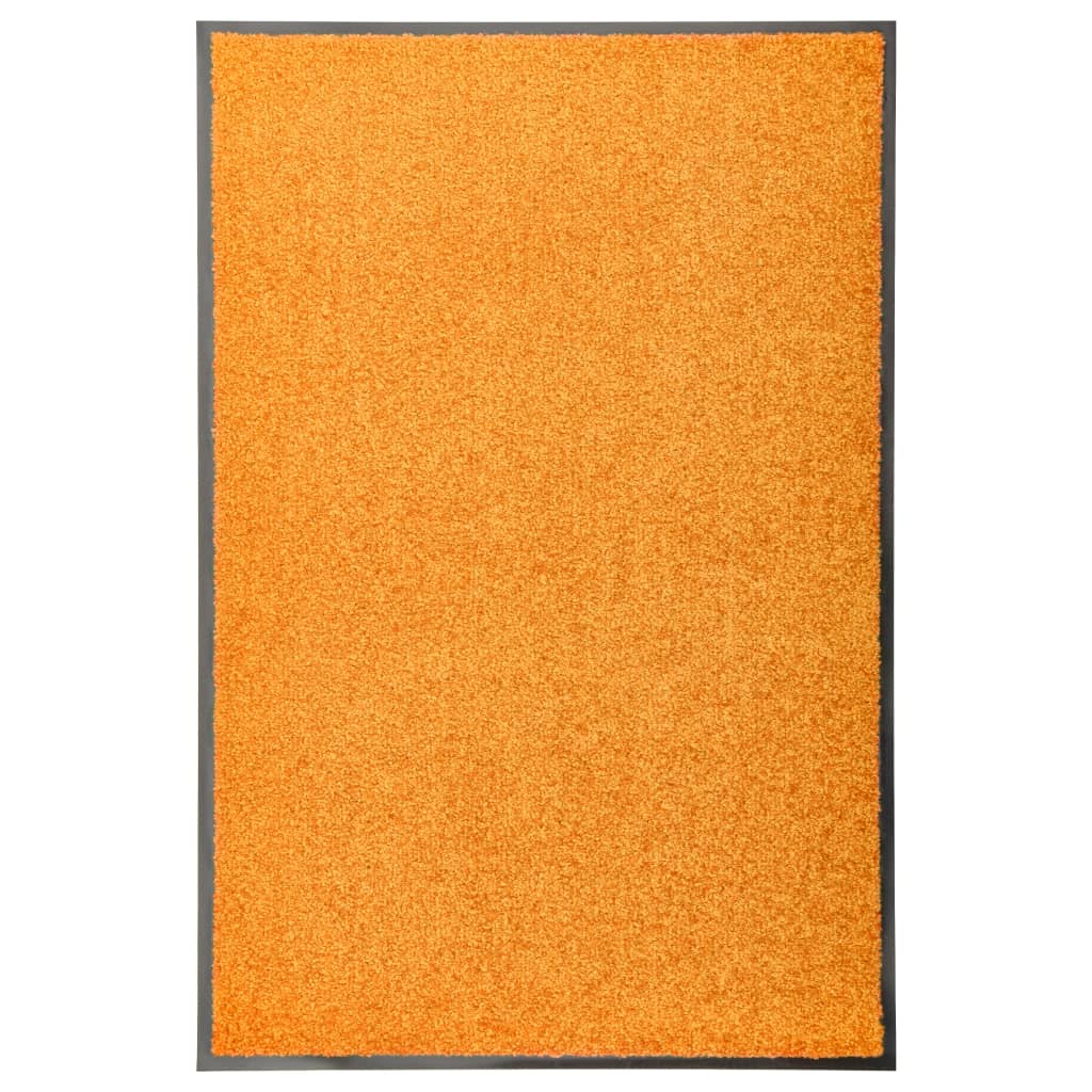 Vetonek Felpudo lavable naranja 60x90 cm