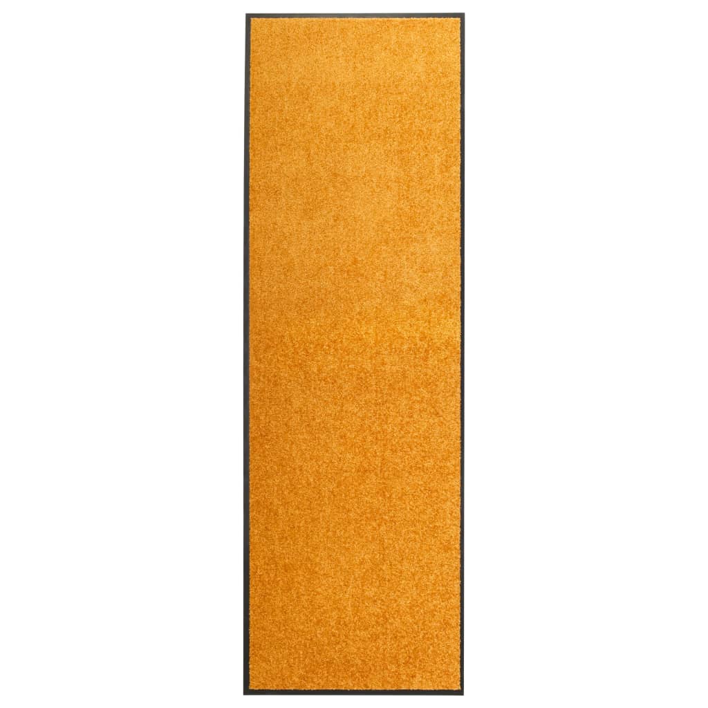 Vetonek Felpudo lavable naranja 60x180 cm