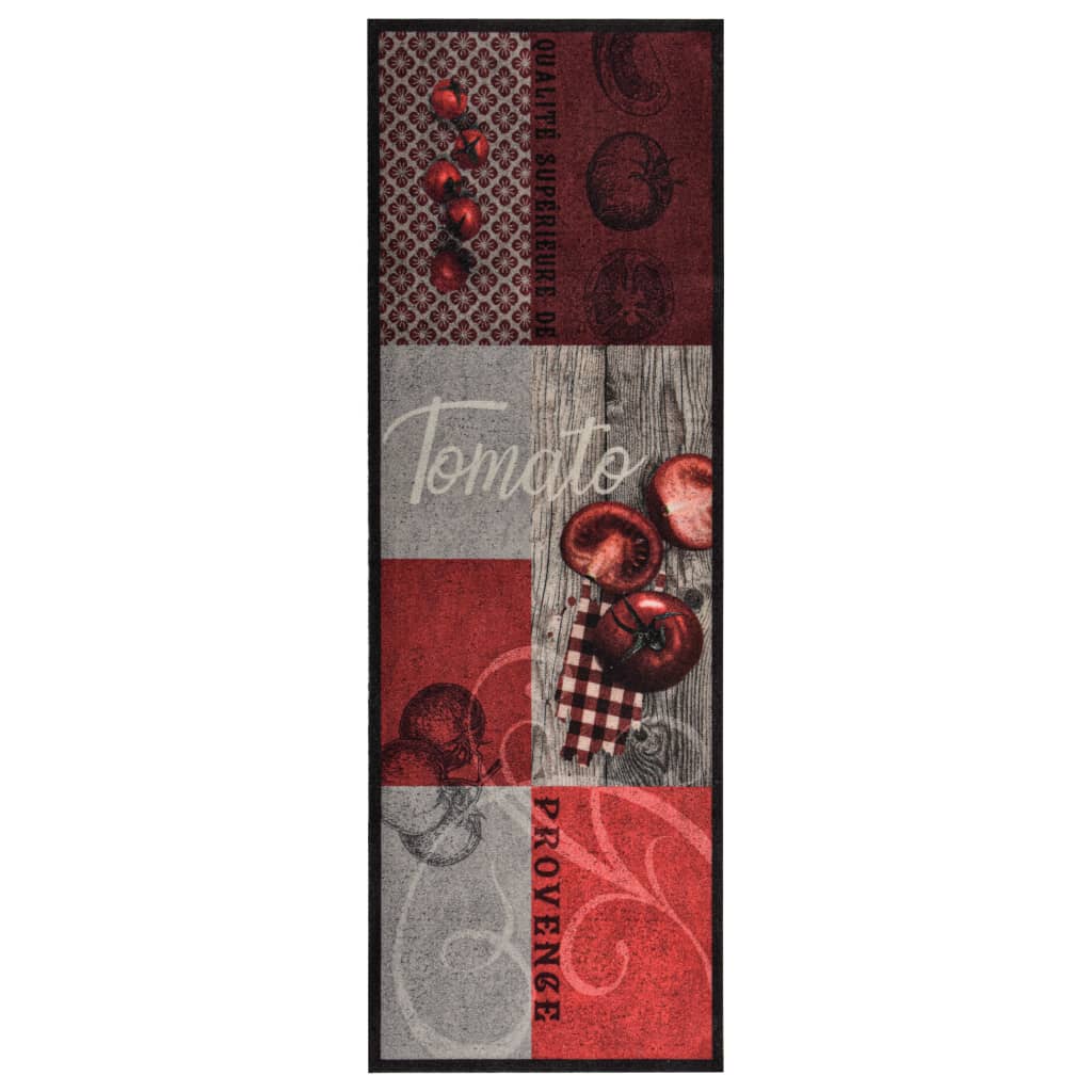 Vetonek Alfombra de cocina lavable Tomato 45x150 cm