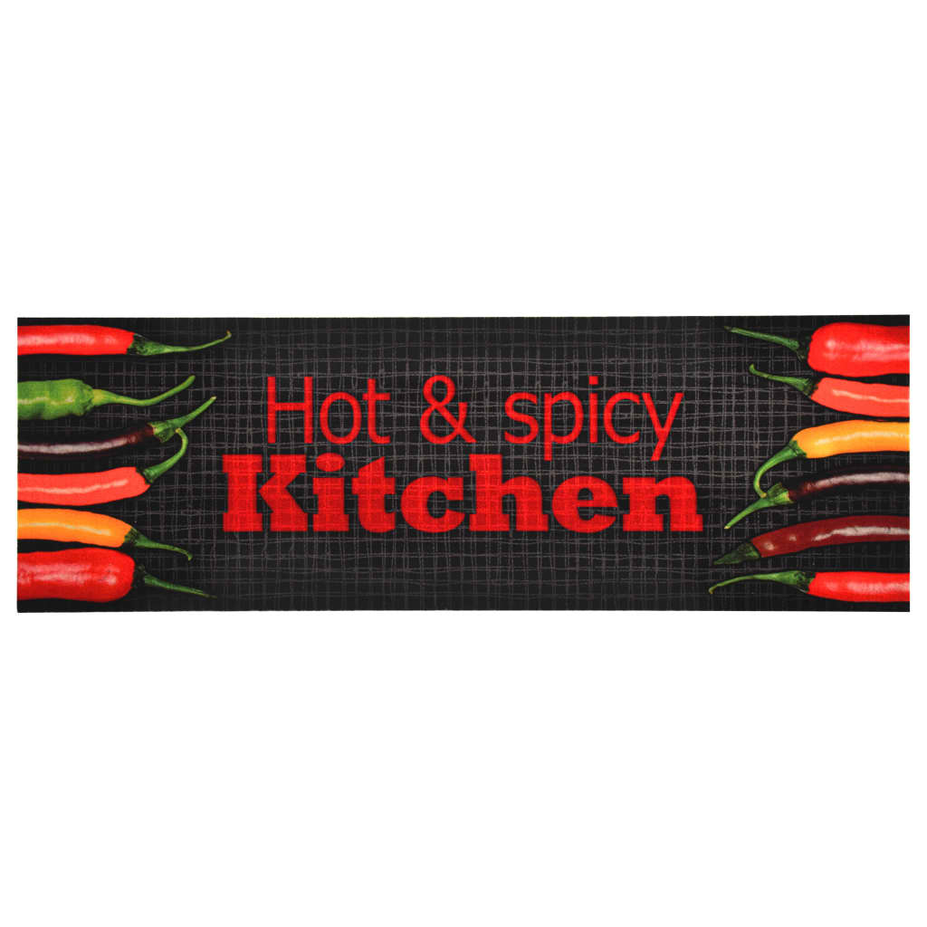 Alfombra de cocina lavable Hot&Spicy 60x180 cm