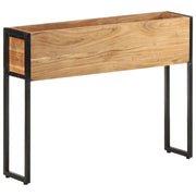 Jardinière en bois d'acacia massif 90x20x68 cm v7161 Vetonek
