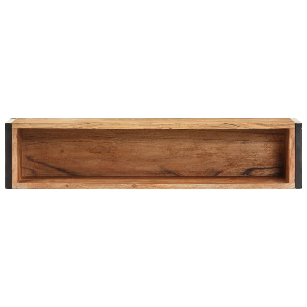Jardinière en bois d'acacia massif 90x20x68 cm v7161 - Vetonek