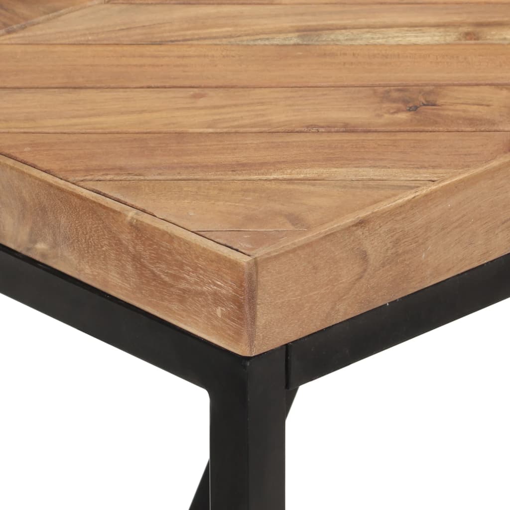 Mesa de comedor madera maciza de acacia y mango 160x70x76 cm vidaXL