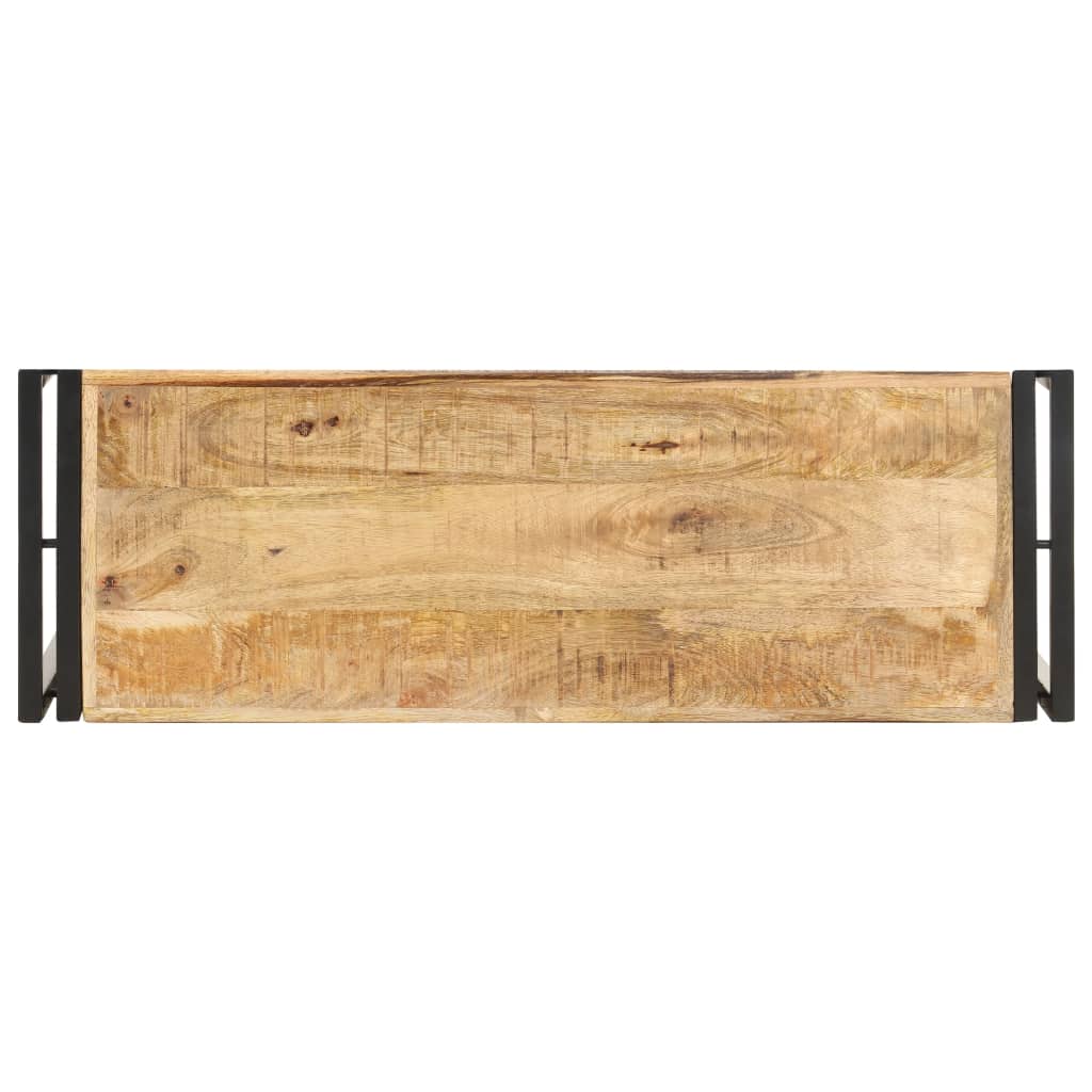 Rugoso Mango Holzkonsole 90x30x75 cm