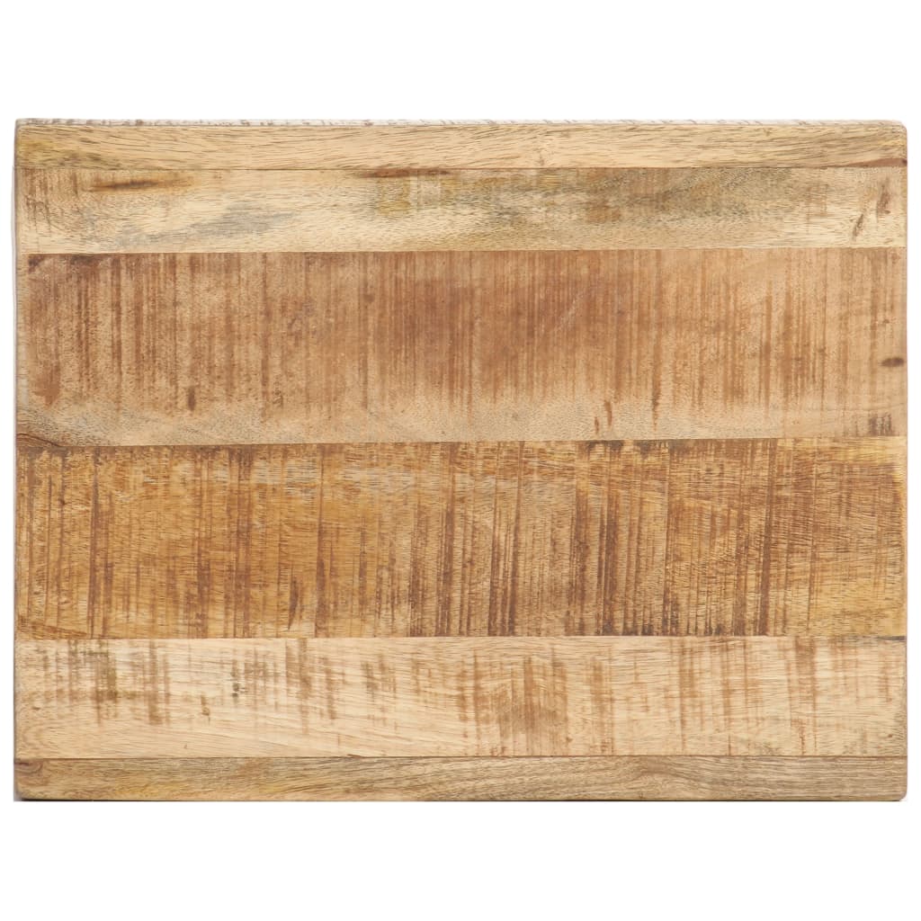 Maciza Mango Wood Auxiliar Tabela 40x30x50 cm