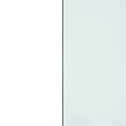 Placa de vidro para lareira retangular 80x60 cm V8678 Vetonek