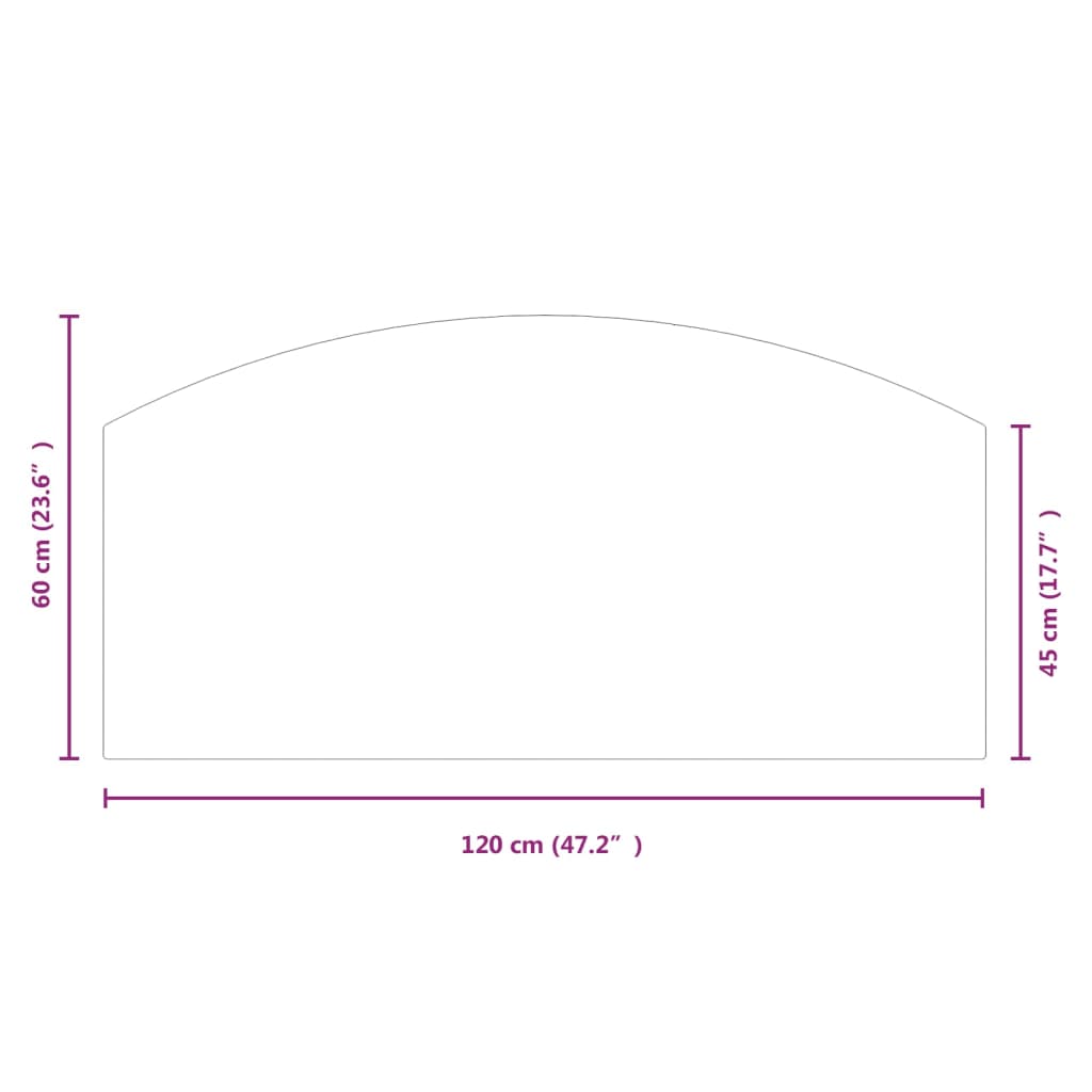 120x60 cm chimney glass plate