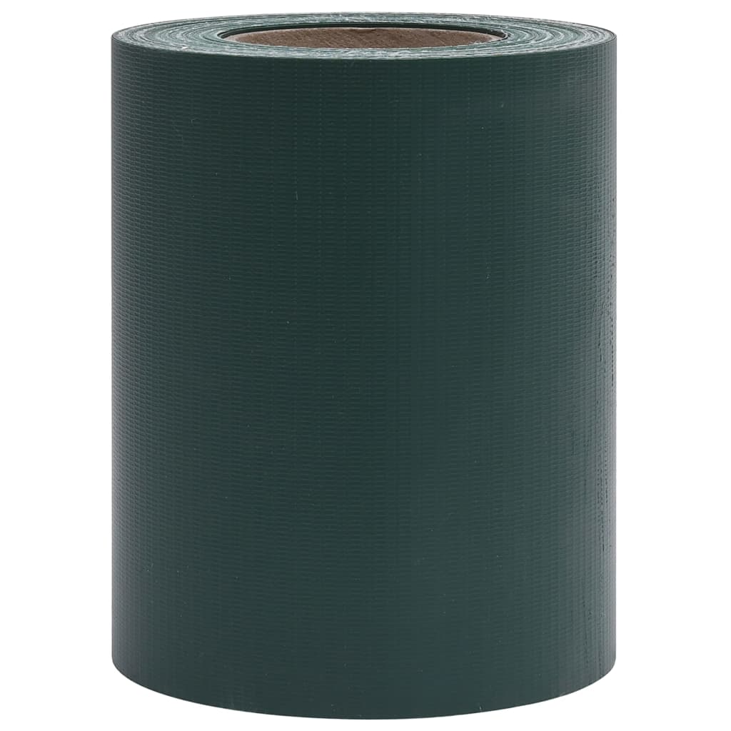 Panells de privadesa 4 unitats Matte Green PVC 35x0.19 m