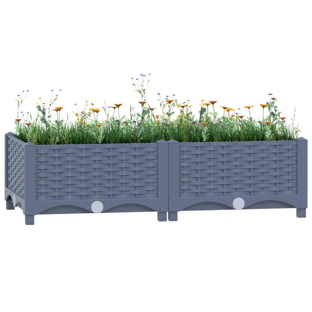 Vetonek jardinera polipropileno 80x40x23 cm