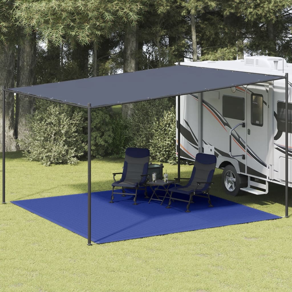 400x400 cm Blue HDPE TENT TECT