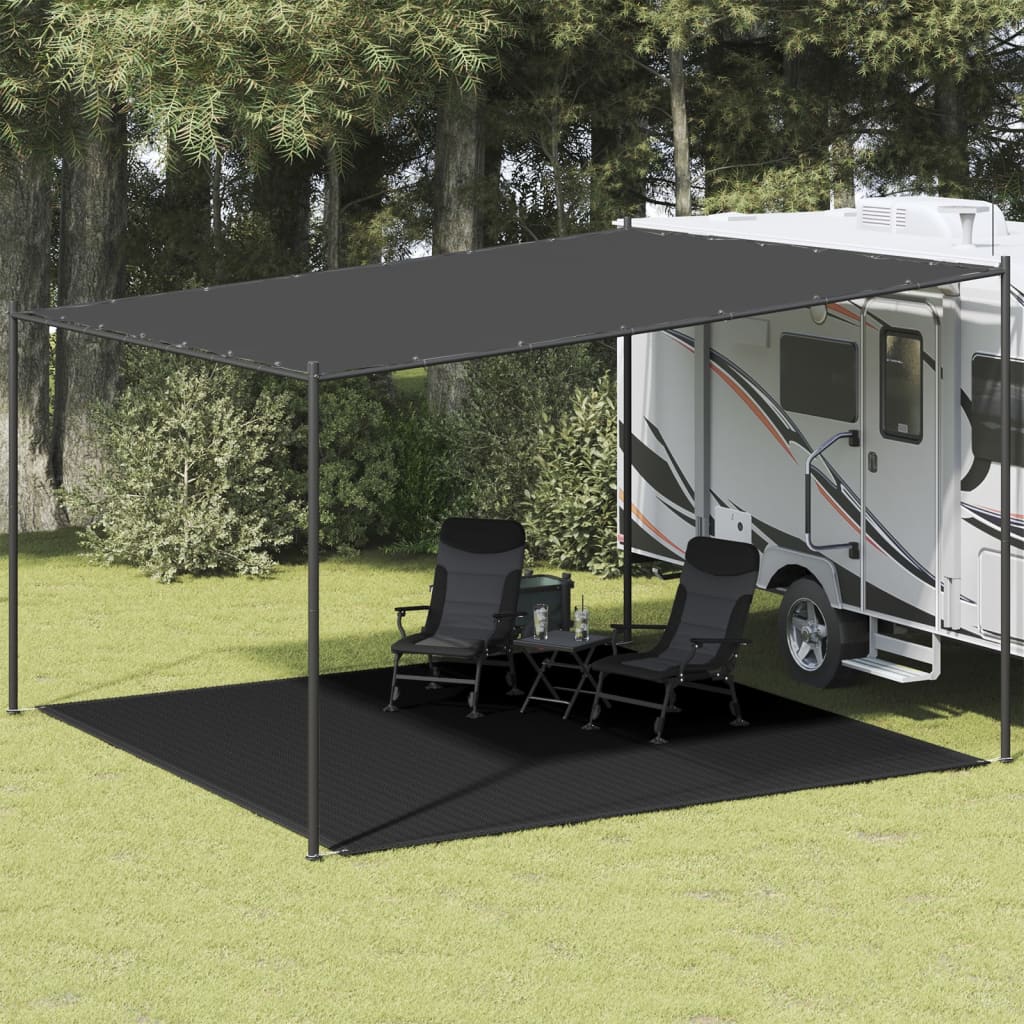 400x400 cm Black HDPE TENT TARPET