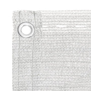 Toldo para balcón hdpe blanco 90x300 cm v4273 Vetonek