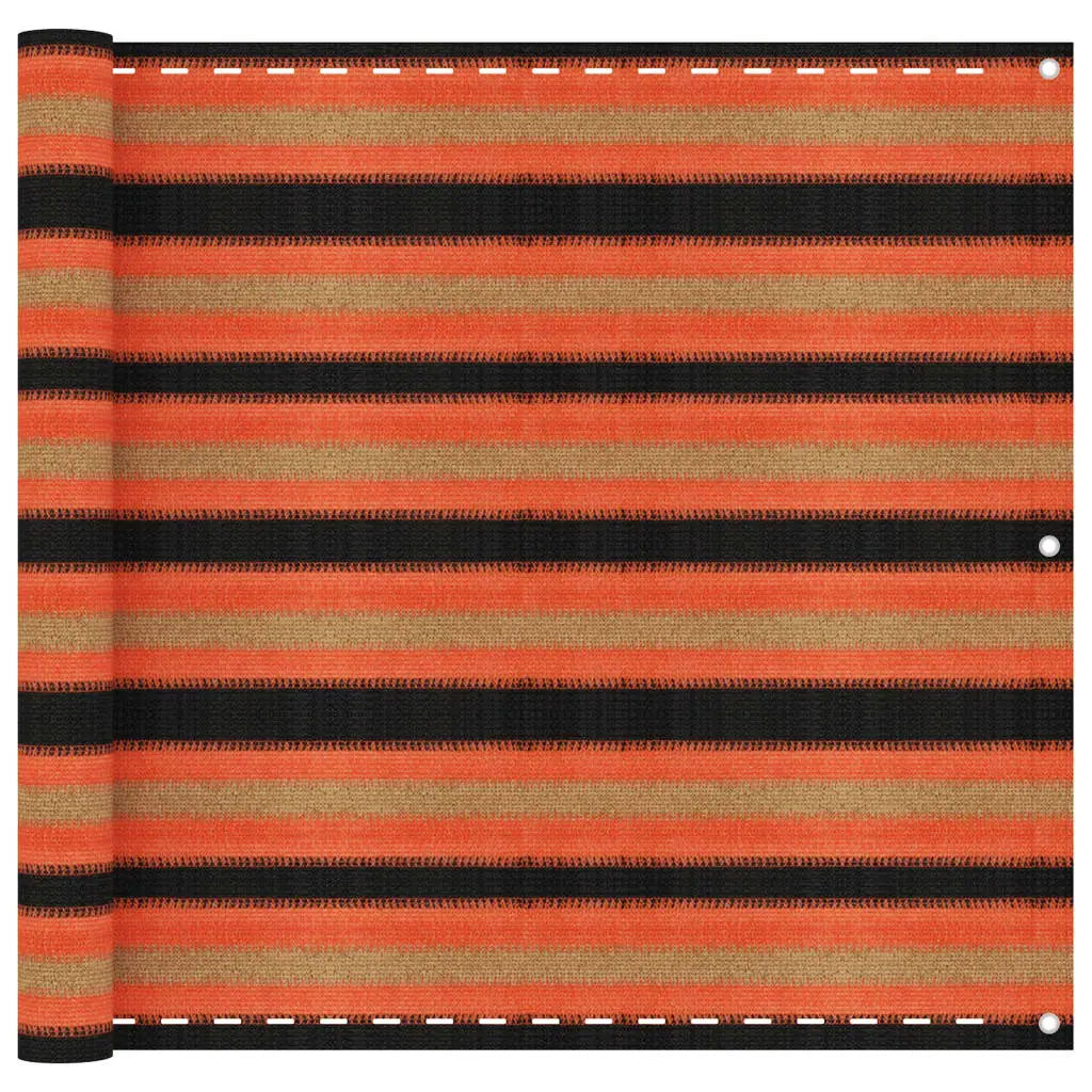 Toldo para balcón hdpe multicolor 90x300 cm v4631 Vetonek