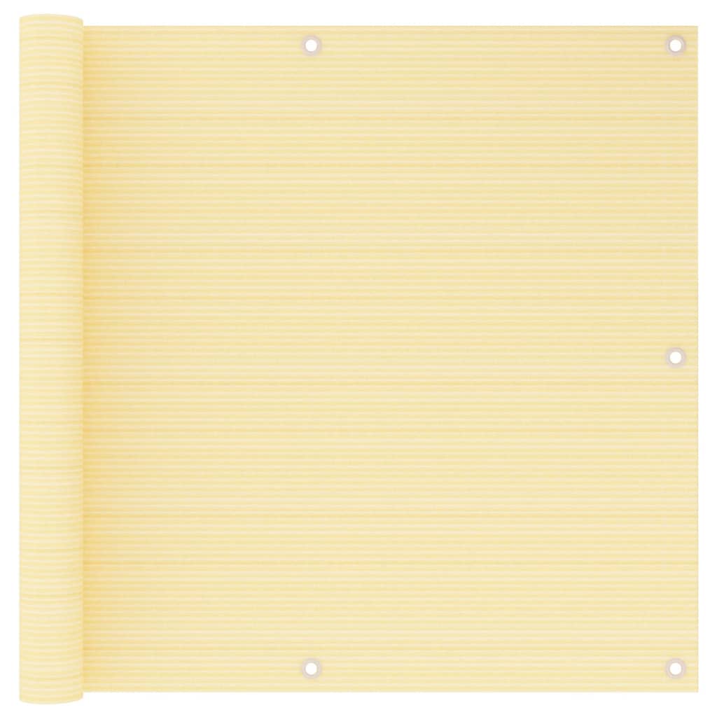 Vetonek Toldo para balcón HDPE beige 90x500 cm