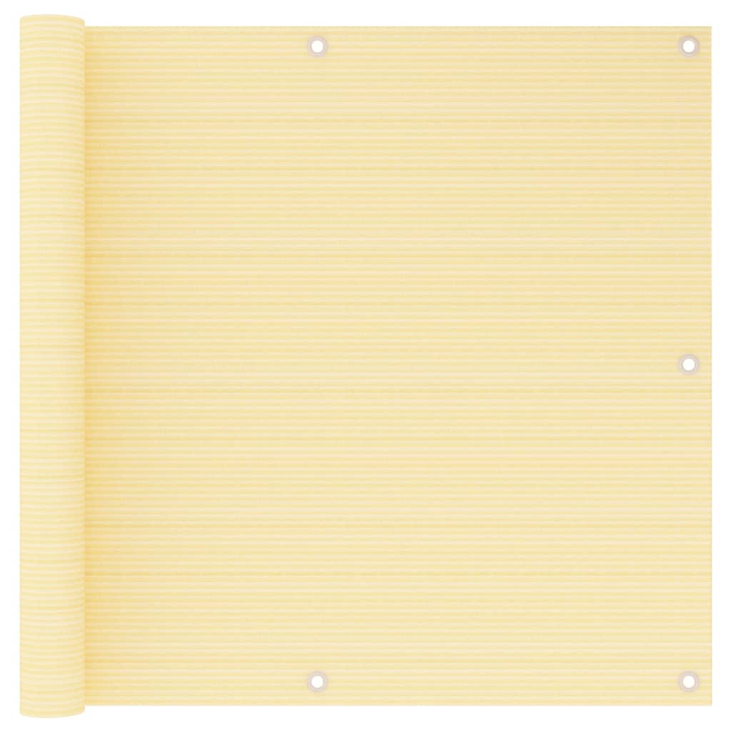 Vetonek Toldo para balcón HDPE beige 90x600 cm