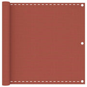 Toldo para balcón hdpe terracota 90x300 cm v5119 Vetonek