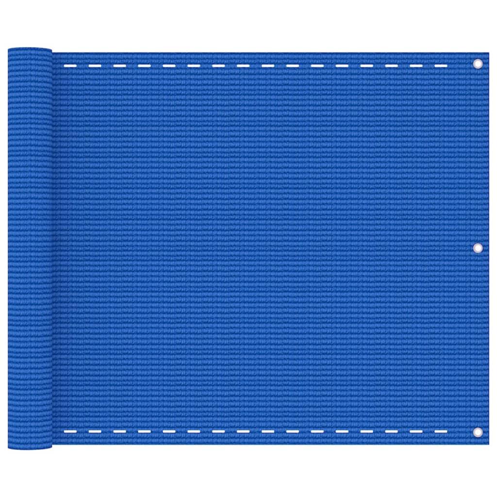 Vetonek Toldo para balcón HDPE azul 75x500 cm