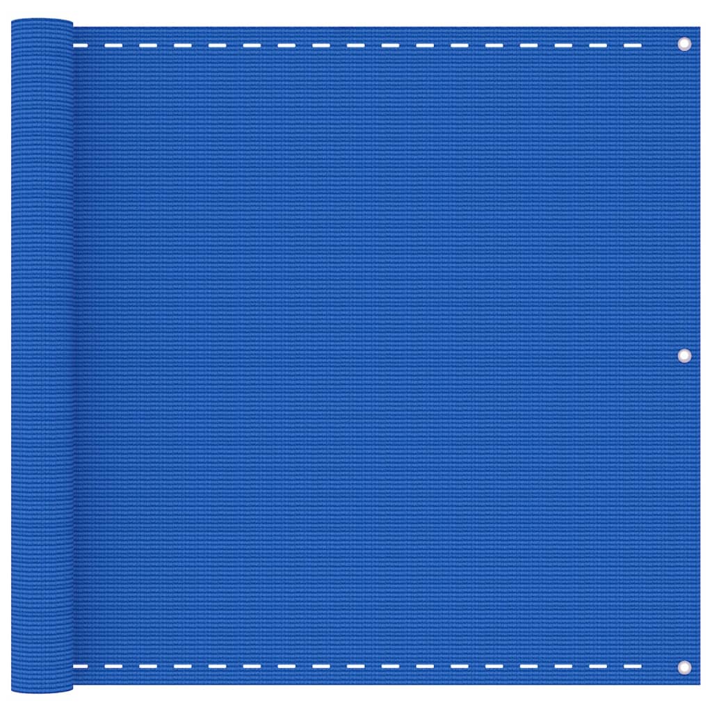 Vetonek Toldo para balcón HDPE azul 90x600 cm