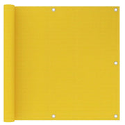 Toldo para balcón hdpe amarillo 90x300 cm v5591 Vetonek