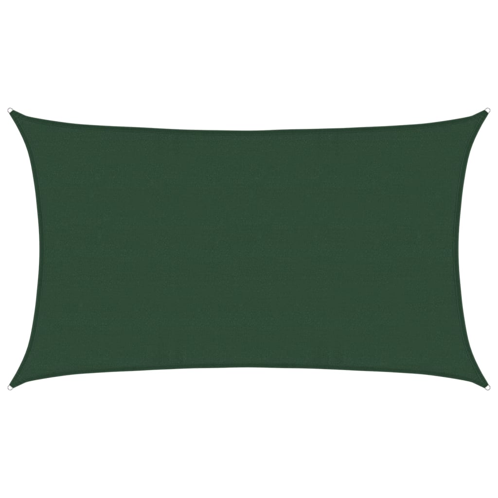 Candle verde escuro HDPE toldo 160 g/m² 5x8 m