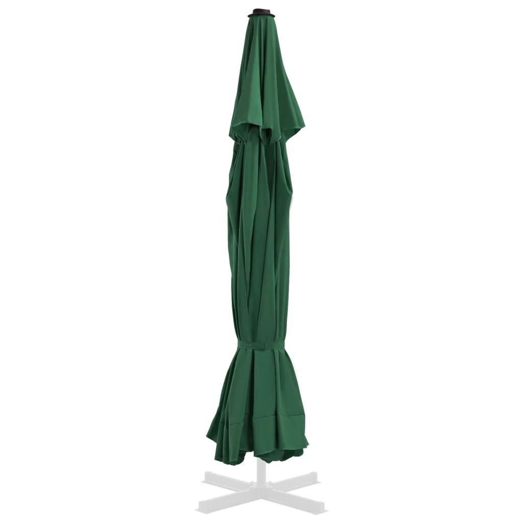 Tissu de rechange parapluie vert 500 cm