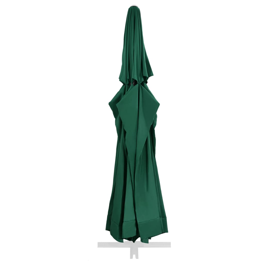 Tissu de rechange parapluie vert 600 cm