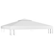 Vetonek Toldo de cenador 2 niveles 310 g/m² 3x3 m blanco