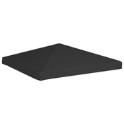 Toldo de cenador 270 g/m² 3x3 m negro v5893 Vetonek
