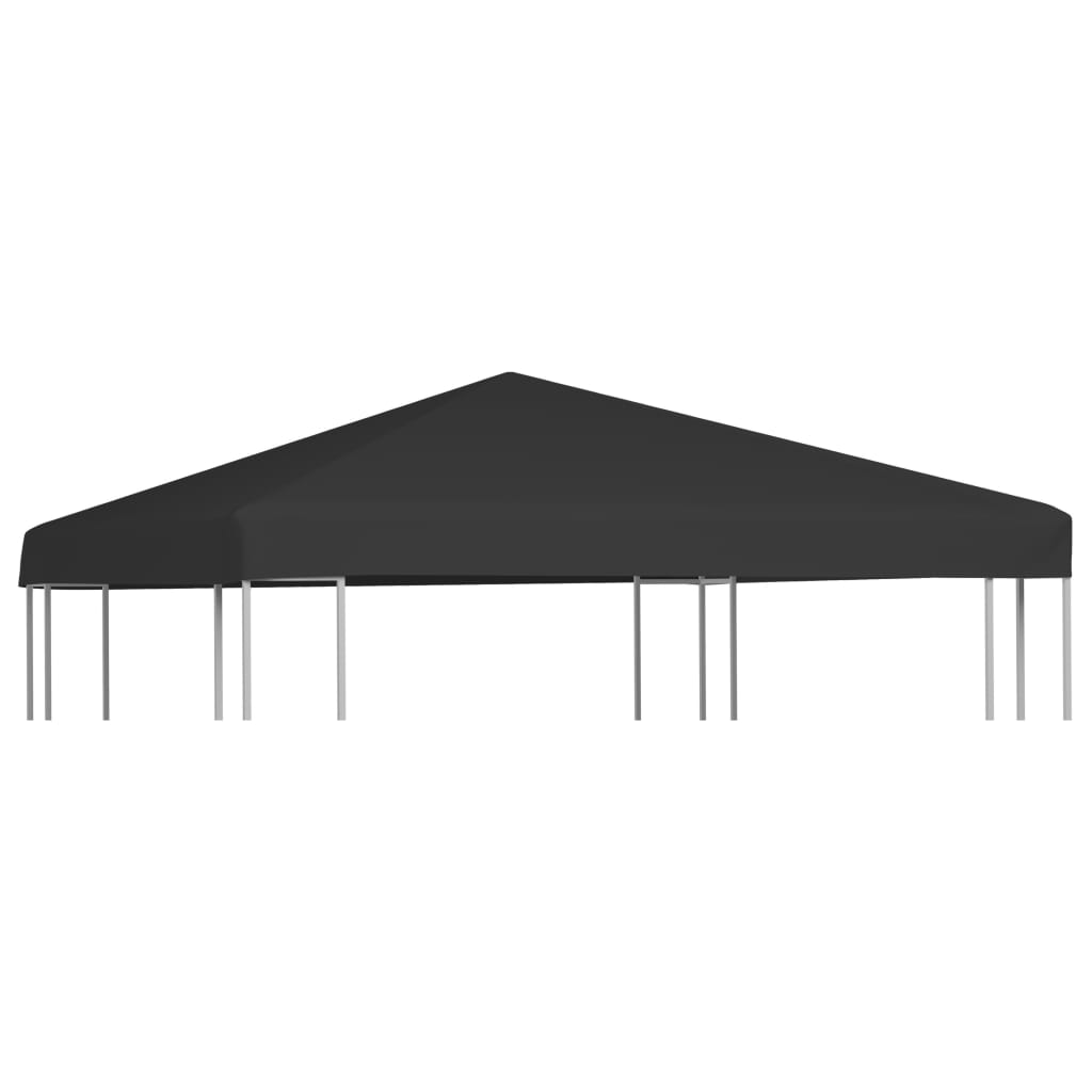 Cenador toldo 270 g/m² 3x3 m preto