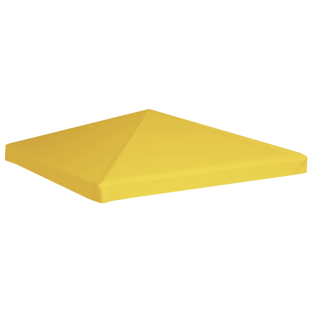 Cenador toldo 270 g/m² 3x3 m amarelo