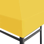 Toldo de cenador 270 g/m² 3x3 m amarillo v5909 - Vetonek
