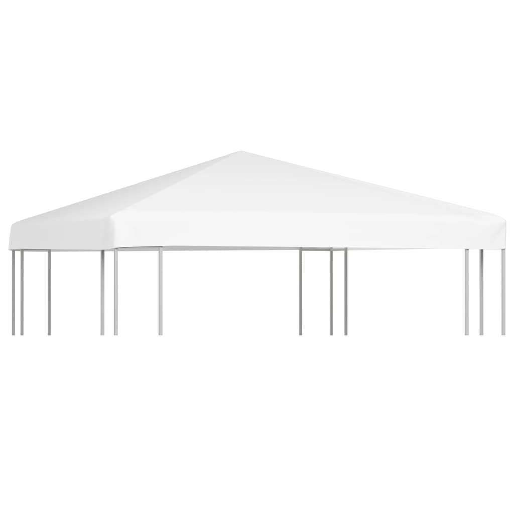 Toldo de cenador 270 g/m² 3x3 m blanco v5916 - Vetonek