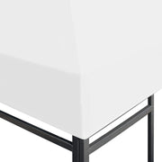 Toldo de cenador 270 g/m² 3x3 m blanco v5916 - Vetonek
